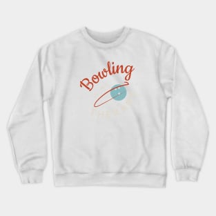 Bowling is My Therapy Crewneck Sweatshirt